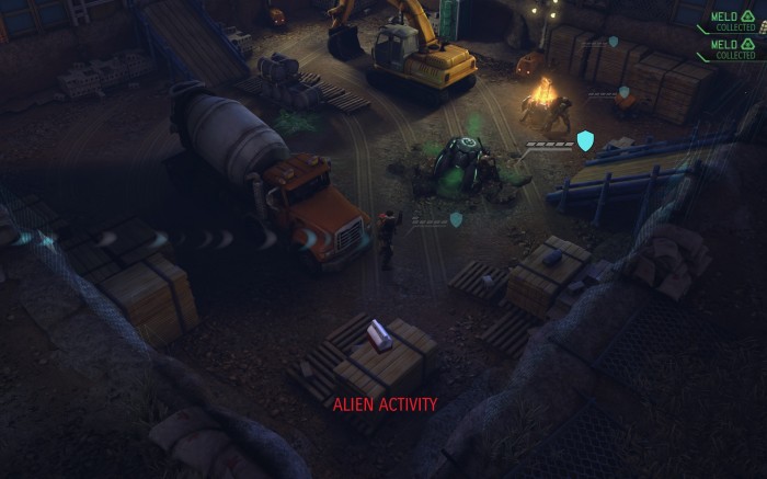 You'll note that the meld canister was brilliantly placed so as to put my squad in the most disadvantageous part of the map.
