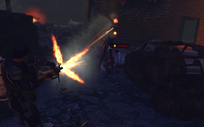 Because she actually does damage. That's kill number 9 for this mission as well.