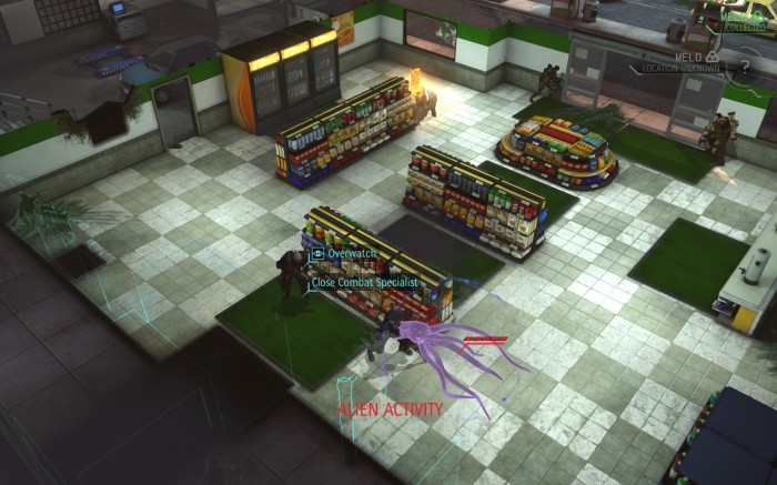 Sadly, you don't get both an overwatch shot and a close combat specialist shot with destealthing enemies :(.