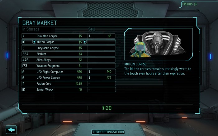 We still have so much stuff we could liquidate.