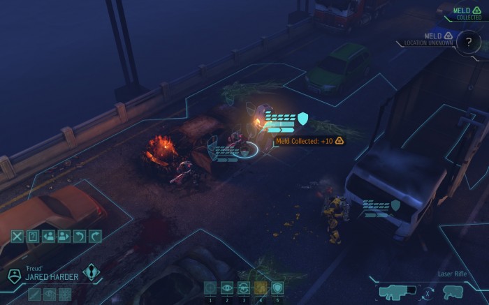 The meld is collected without further incident.
