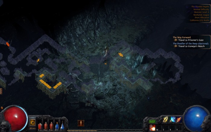 Like so diablo 2 it hurts.